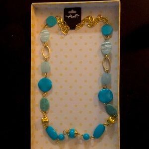 Glass beads necklace